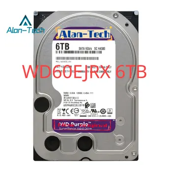 WD60EJRX 6 ТБ данных 3,5-дюймовый видеомагнитофон для мониторинга Фиолетовый диск Жесткий диск Sata