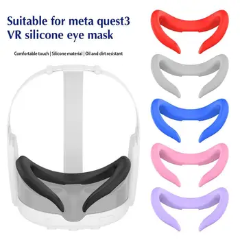 Сменный силиконовый защитный коврик для виртуальной реальности, накладка для глаз, чехол для лица для аксессуаров Meta Quest3 VR