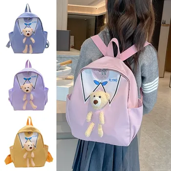 Школьный ранец для детского сада, Мультяшная кукла, детский школьный ранец, рюкзак, подарок для девочки, сумка для девочек, сумки для книг, Школьный рюкзак