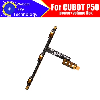 Гибкий кабель боковой кнопки CUBOT P50, 100% оригинальная кнопка питания + регулировки громкости, гибкие печатные платы, аксессуары для ремонта гибкого кабеля для CUBOT P50.