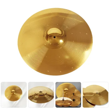 Тренировочный Барабан Cymbal Splash Cymbal Металлическая Ударная Установка Cymbal Музыкальный Инструмент Cymbal Для Начинающих Ударных Золотой