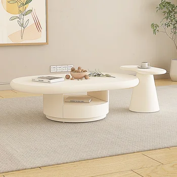 Новый чайный столик cream wind современная простая небольшая квартира с комбинацией чайного столика и ТВ-шкафа