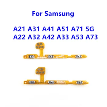 Кнопка включения/Выключения Питания Кнопка Регулировки громкости Гибкий Кабель Для Samsung A21 A31 A41 A51 A71 5G A22 A32 A42 A33 A53 A73