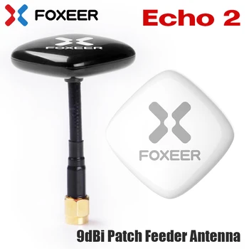 FOXEER Echo 2 V2 5.8G 9dBi Патч-Антенна с Высоким Коэффициентом Усиления LHCP RHCP для Радиоуправляемого Самолета FPV Racing Freestyle Дроны VTX VRX Очки Монитор