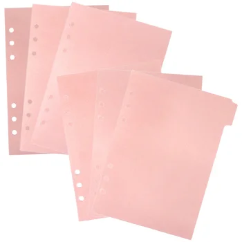 Износостойкие цветные сменные разделители для подшивки блокнотов Цветные маркеры страниц для подшивки блокнотов