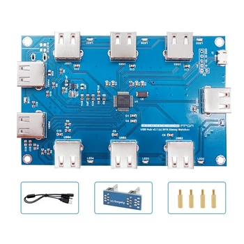 Для платы Mister USB Hub V2.1 с 9 Портами USB Комплект Деталей Для Terasic DE10-Nano Mister FPGA USB Hub Board