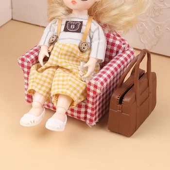 Имитация куклы Миниатюрная Сумочка Аксессуары для одевания кукол Украшения Кукольного домика для детей Игрушки для ролевых игр