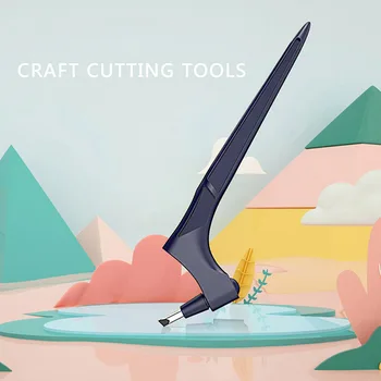 Вращающийся на 360 Градусов Универсальный Нож Деревообрабатывающие Инструменты Режущие Инструменты Лезвие Разделочного Ножа Резак Для Бумаги Ремесло Резьба DIY Art