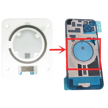 аксессуары для магнитной беспроводной зарядки 5шт для iPhone 12 13 14 ProMax Repubish Back Housing Ремонт модуля беспроводной зарядки NFC