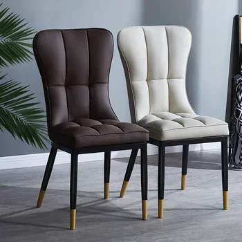 Роскошные обеденные стулья, ресторан в скандинавском стиле, для отдыха, рекламные столы и стулья, обеденные столы и стулья