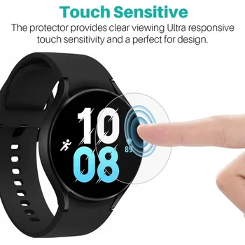 Для Samsung Galaxy Watch5 44 мм мягкая гидрогелевая пленка для защиты экрана часов