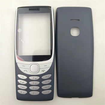 10 шт./лот Для Nokia 8210 4G Полная Комплектация Корпуса Мобильного Телефона + Запчасти для ремонта Английской клавиатуры