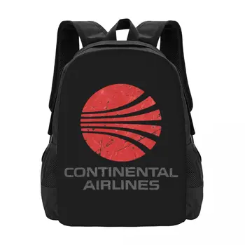 Рюкзак Continental Airlines Vintage Aviation Classic T-S Collaboration Большой емкости, милые складные рюкзаки для одежды