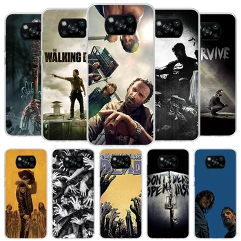 The Walking Deads TV Cover Чехол Для Телефона Xiaomi Poco X3 Pro X5 X4 NFC M5S M4 M3 M2 F5 F4 GT F3 F2 F1 Mi Note 10 Lite Coque