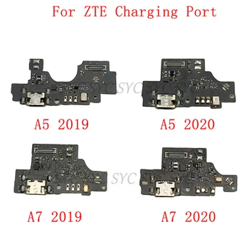 Оригинальная плата разъема USB-порта для зарядки Flex Для ZTE Blade A5 2019 A7 2020 Запчасти для ремонта гибкого кабеля для зарядного разъема