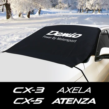Для Mazda 3 6 Atenza Axela CX-3 CX-5 Demio MPS MS Лобовое Стекло Автомобиля Зимний Снежный Блок Солнцезащитный Козырек Автоаксессуары