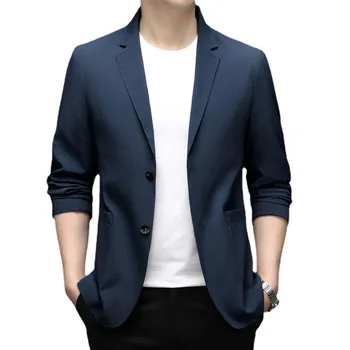 Z181-2023 новый маленький костюм мужской корейской версии приталенного костюма мужской молодежный пиджак