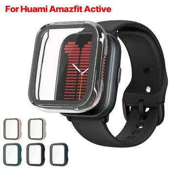 Защитный чехол, совместимый с Amazfit Active, Водонепроницаемая защитная рамка для экрана, крышка корпуса умных часов, аксессуары