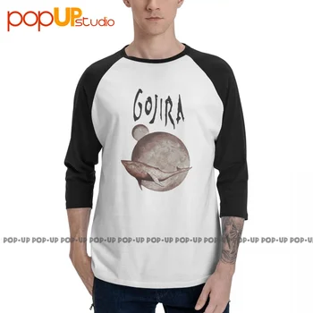 Футболка с альбомом Pop Gojira From Mars To Sirius с рукавом 3/4, уникальные горячие предложения, футболка-реглан