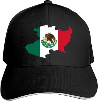 Карта Мексики Флаг Папина Шляпа Бейсболка Регулируемая Бейсболка Snapback Хип-Хоп Хлопковая Бейсболка Шляпа Дальнобойщика Four Seasons Повседневная Унисекс