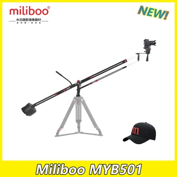 стрела Фотокрана miliboo MYB501 3,1 м Алюминиевая Складная Выдвижная Компактная Чаша размером 75 мм и 65 мм для зеркальной камеры Нагрузка 8 кг