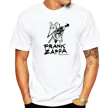 Хлопчатобумажная мужская футболка Frank Zappa Waka Jawaka Illustrated, мужские футболки с круглым вырезом, одежда