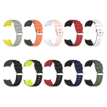 Силиконовый браслет с быстроразъемной петлей для смарт-часов с защитой от царапин, Модные браслеты для часов 6/5/4/3, удобный ремешок, прямая поставка
