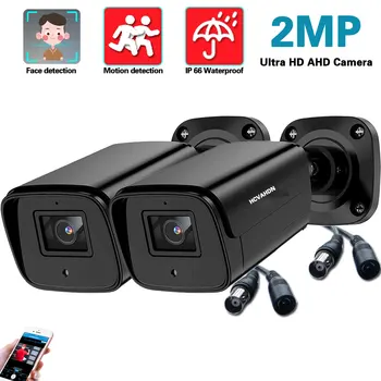 AHD Аналоговая Камера 1080P 2MP Объектив Высокого Разрешения Ночного Видения Водонепроницаемые Пулевые Камеры CCTV Внешняя Камера Безопасности BNC XMEYE