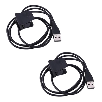 2X Для Зарядного устройства Fitbit Alta HR, Сменный USB-кабель Для зарядки, Док-станция Для зарядного устройства Fitbit Alta HR (3 фута/1 метр)
