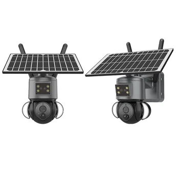 3-мегапиксельные камеры наблюдения на солнечной энергии Наружные водонепроницаемые камеры видеонаблюдения высокой четкости