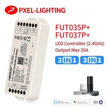 2.4G Miboxer DC12V-36V FUT035P Двойной Белый FUT036P Одиночный Цветной fut037p RGB FUT038P RGBW FUT039P RGB + CCT Светодиодный Контроллер PWM MAX20A