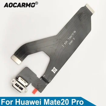 Aocarmo Type-C USB-порт для зарядки, док-станция для зарядного устройства, гибкий кабель для Huawei Mate 20 Pro LYA-AL00
