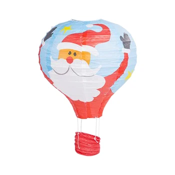 30-сантиметровый Рождественский фонарь Бумажный Фонарь с воздушным шаром, Подвесной Детский День Рождения, Свадебное Рождественское украшение