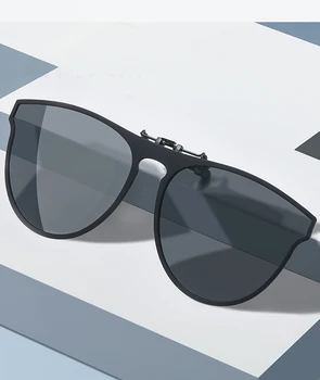 YOOLENS Поляризованные солнцезащитные очки для рыбалки на открытом воздухе с откидной клипсой без оправы для рецептурных очков-линзы TAC с UV400