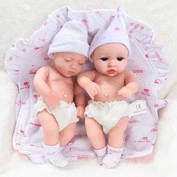 35 см Милые Детские куклы-Реборн, игрушки, реалистичное детское одеяло для пеленания, силиконовая водонепроницаемая кукла-Реборн, игрушка для девочек, подарки