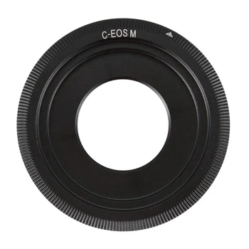 Новый Черный Кинообъектив C-Mount Cine Для Canon EOS M M2 M3 Переходное Кольцо Для Объектива камеры CCTV Lens C-EOS M
