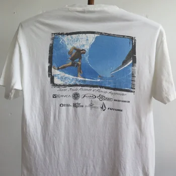 Винтажная футболка Jason Bogle Surfer 90-х 00-х годов для серфинга на доске для серфинга, редкий фотопринт North Shore Hawaii