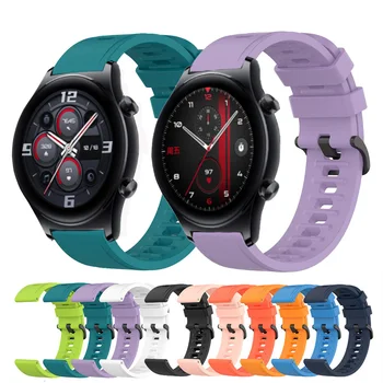 Для Honor Watch GS 3/GS Pro Smartwatch Band Sport 22 мм Силиконовый Ремешок Для Часов Ремешок Для Honor Magic 2 46 мм/Huawei GT 2 Браслет