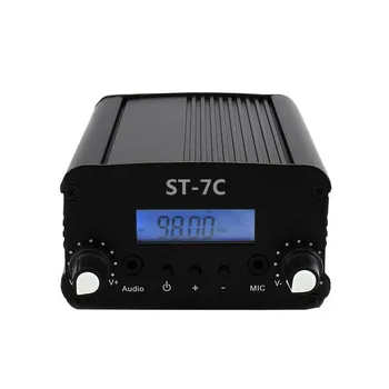 1 Вт / 7 Вт 76-108 МГц Стерео PLL FM-передатчик Транслирует радиостанцию ST-7C