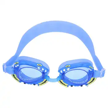 Детские плавательные очки высокой четкости с защитой от запотевания, Регулируемый силиконовый ремешок, Очки для плавания в форме краба, Универсальные Очки для мальчиков и девочек