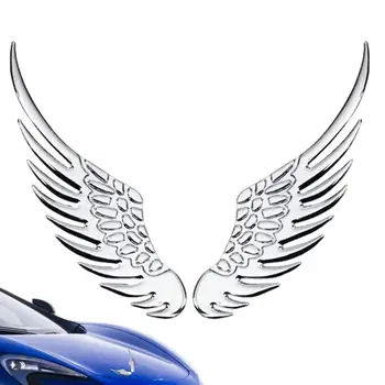 Клей для автомобильных наклеек Eagle Wings, 3D Крылья, значки, эмблемы, наклейки, Декоративные знаки Eagle Wings Для внедорожников, ноутбуков, скутеров, транспортных средств