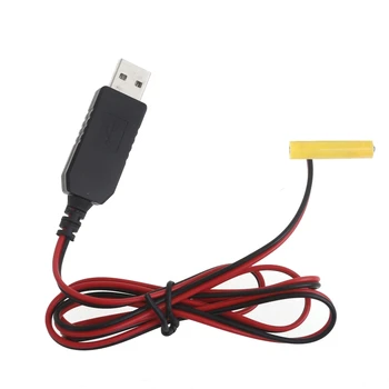 USB-преобразователь питания, заменители батареек типа AAA Заменяют 1 шт. батареек типа AAA 1,5 В для электронной игрушки со светодиодной подсветкой дистанционного управления