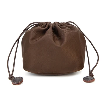 Нейлоновая внутренняя сумка-органайзер на шнурке, сумочка-вкладыш для сумки через плечо, женская косметичка, косметичка для макияжа, сумка для хранения