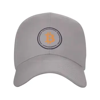 Обернутая биткойнами (WBTC) джинсовая кепка с логотипом высшего качества, бейсбольная кепка, вязаная шапка