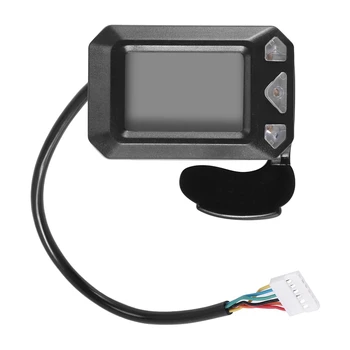 Регулируемый переключатель экрана прибора для электрического скутера с напряжением 24 В 36 В для 5,5-дюймовых деталей скутера (6 контактов)