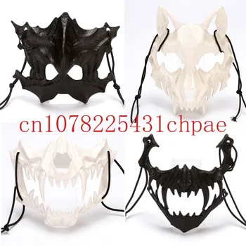Хэллоуин Японский писатель cos animal horror аниме реквизит маска дракон бог тигр туалетная маска оптом