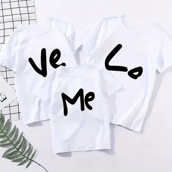 Дизайн LOVE ME Heat для семьи, стираемый дизайн Heat для футболок, Толстовки, жилеты, футболка с принтом 