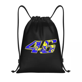 Изготовленная на заказ сумка Rossi Drawstring Bag Для женщин и мужчин, легкий Спортивный рюкзак для хранения в тренажерном зале