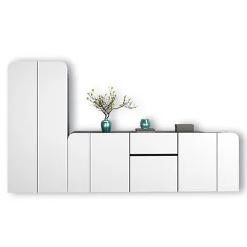 Картотечный шкаф с белой краской, модный короткий шкаф, минималистичный шкаф для хранения, современный офисный информационный шкаф