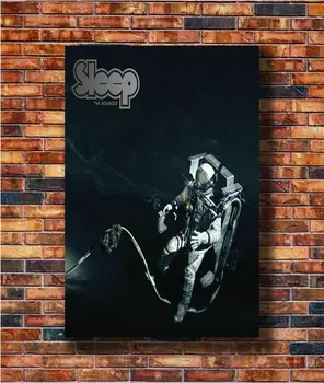 5 Альбомов Sleep The Sciences Рок-музыки Металлической группы Горячий Шелковый плакат Настенное искусство Украшение дома Подарок